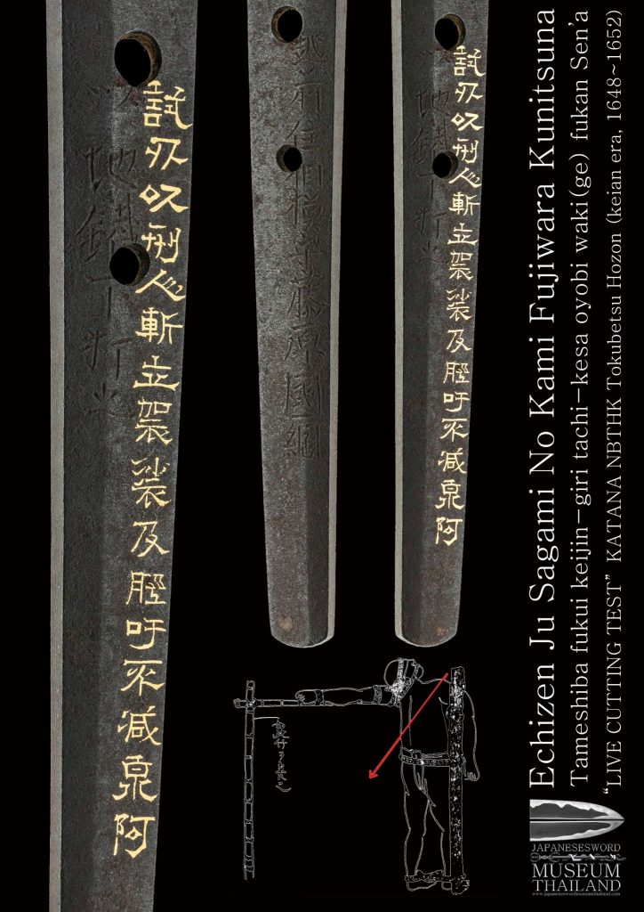 Echizen Ju Sagami no Kami Fujiwara Kunitsuna